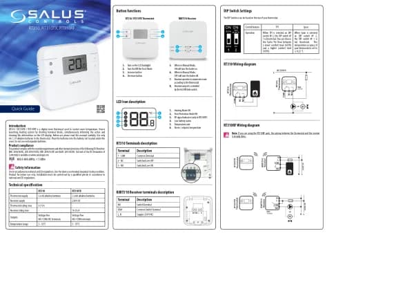Salus RT310TX