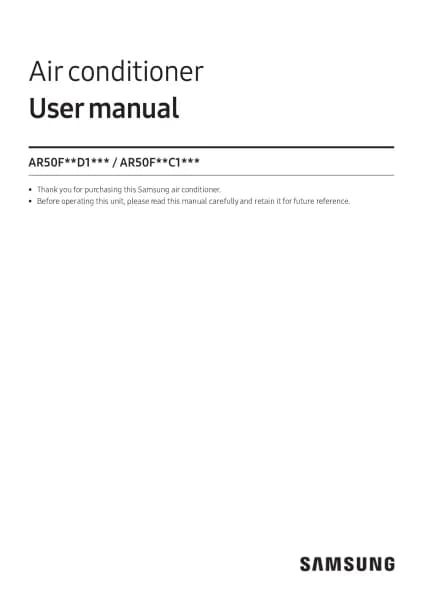 Samsung AR50F24D1DHXAP