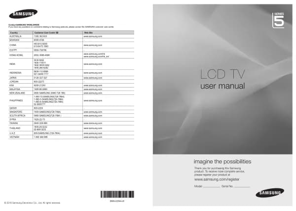 Samsung LA52C530F1R