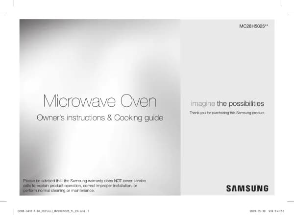 Samsung MC28H5025QB