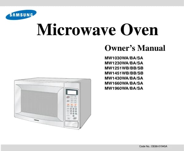 Samsung MW1230WA