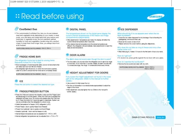Samsung RS20CCPS