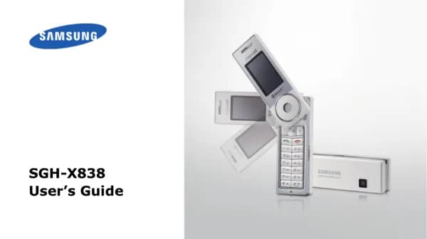 Samsung SGH-X838