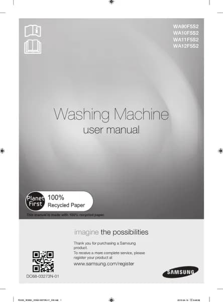 Samsung WA12F5S2UWY