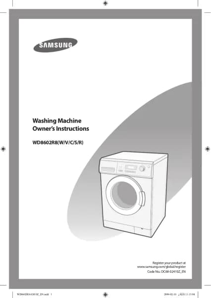 Samsung WD8602R8W