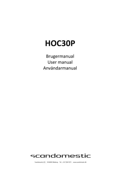 Scandomestic HOC30P