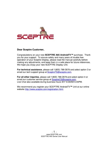 Sceptre A650CV-UMC