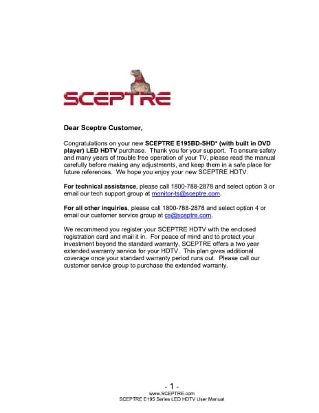 Sceptre E195BV-SHD