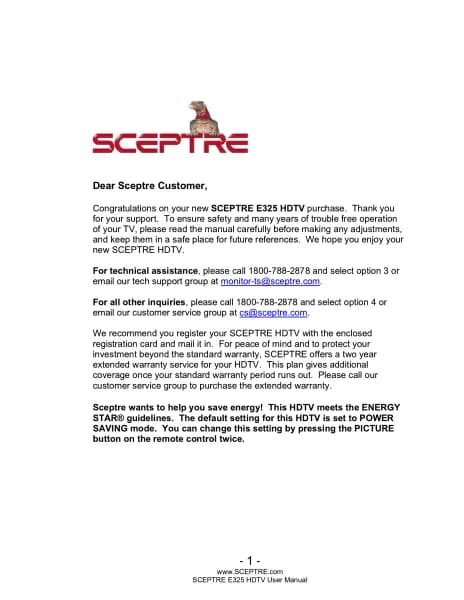 Sceptre E325BV-HDC