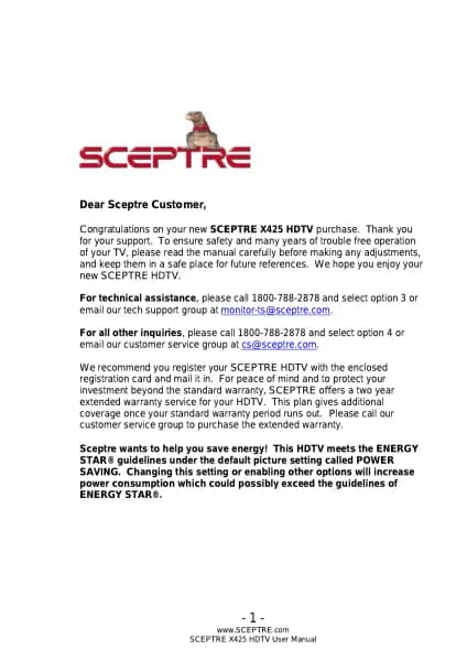 Sceptre X425BV-FHD