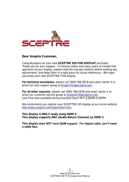 Sceptre X505BV-FMQCC