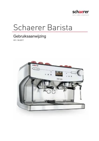 Schaerer Coffee Barista