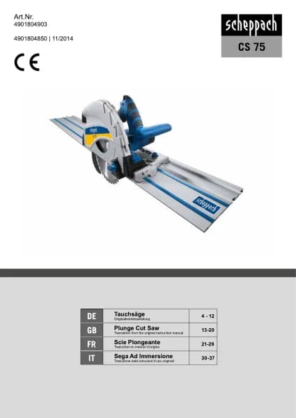 Scheppach CS75