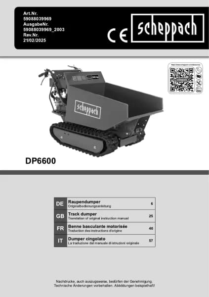 Scheppach DP6600