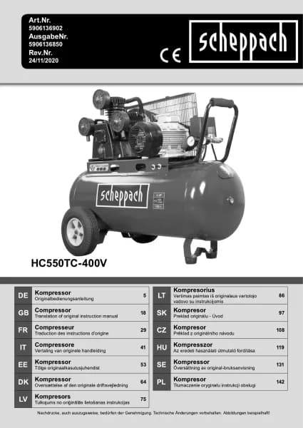 Scheppach HC550TC-400