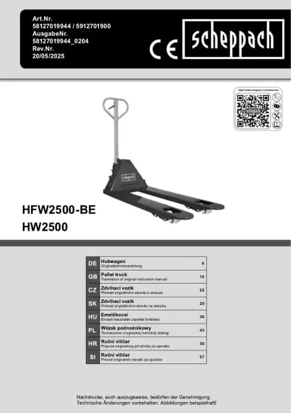Scheppach HFW2500