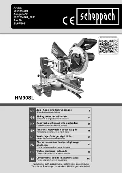 Scheppach HM90SL