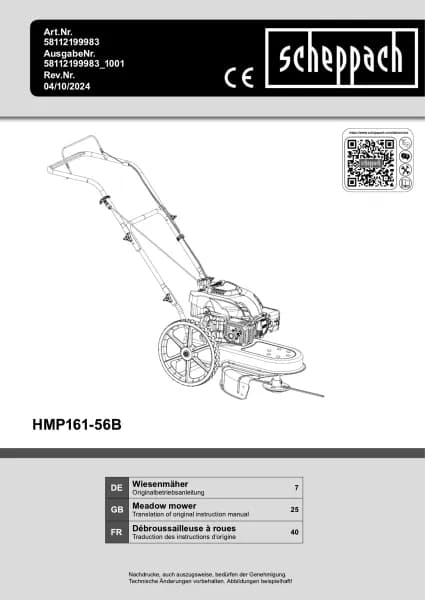 Scheppach HMP161-56B