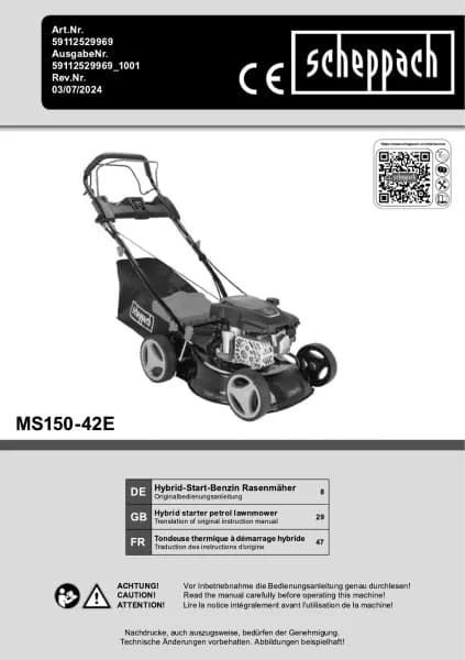 Scheppach MS150-42E