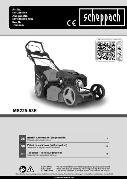 Scheppach MS225-53E