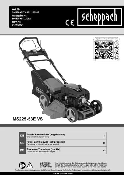 Scheppach MS225-53E VS