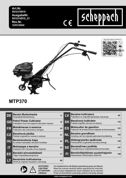 Scheppach MTP370