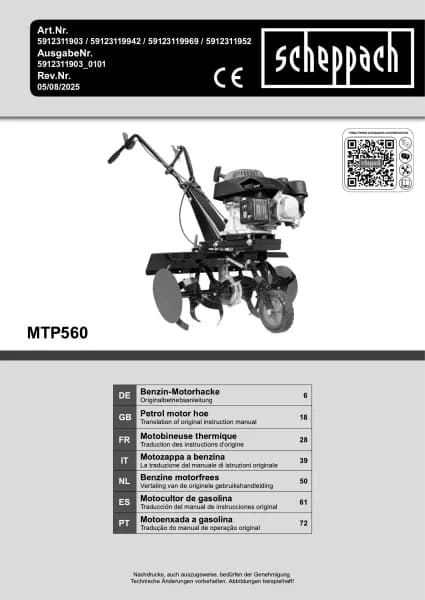 Scheppach MTP560