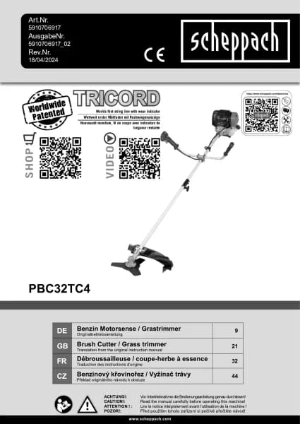 Scheppach PBC32TC4