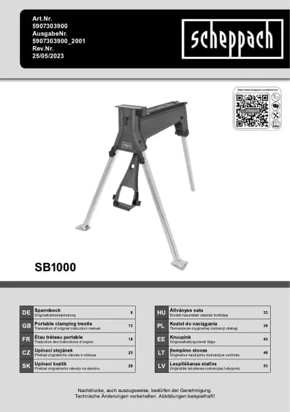Scheppach SB1000