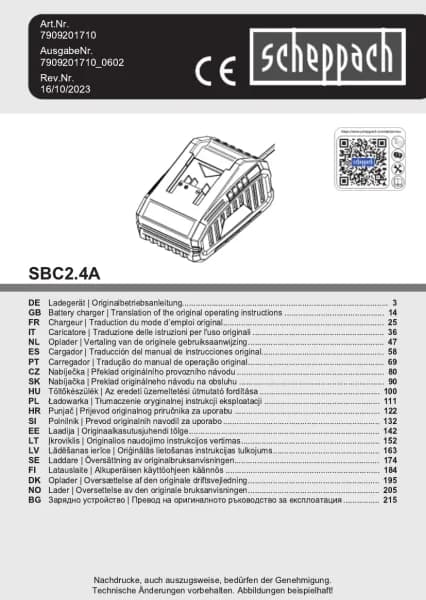 Scheppach SBC2.4A