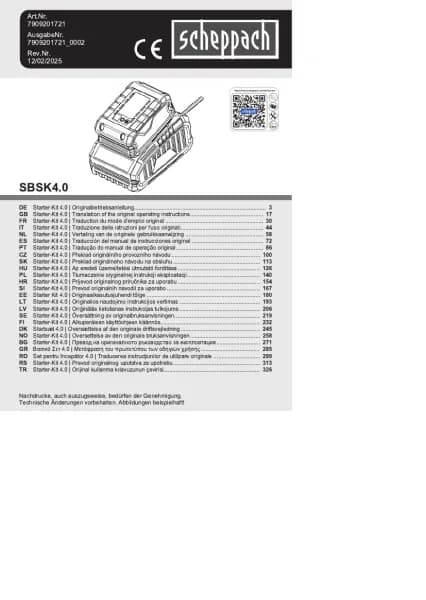 Scheppach SBSK4.0