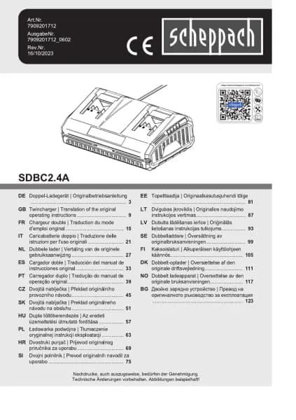 Scheppach SDBC2.4A
