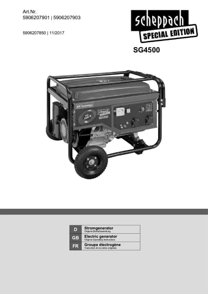 Scheppach SG4500