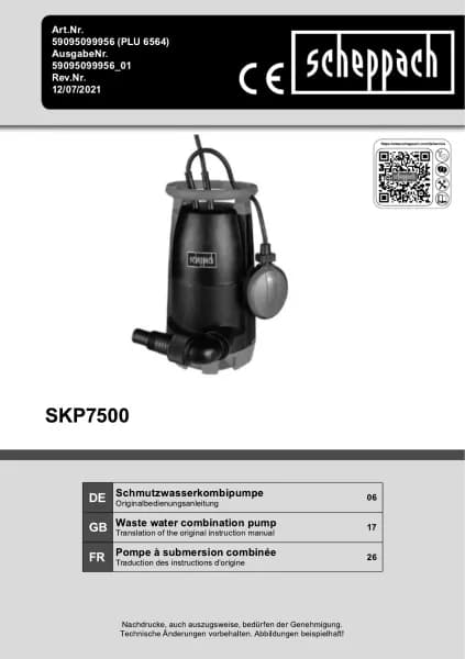 Scheppach SKP7500