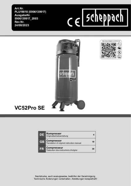 Scheppach VC52Pro SE