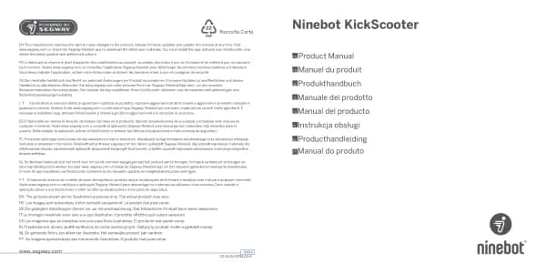Segway Ninebot eKickScooter E2 E