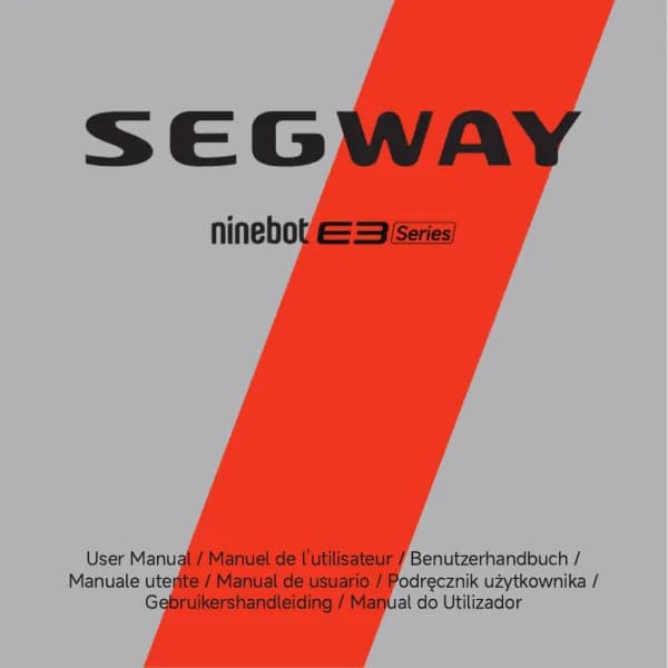 Segway Ninebot eKickScooter E3 E
