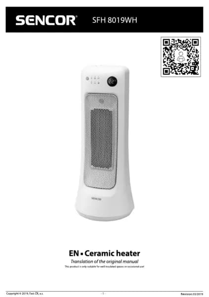 Sencor SFH 8019WH