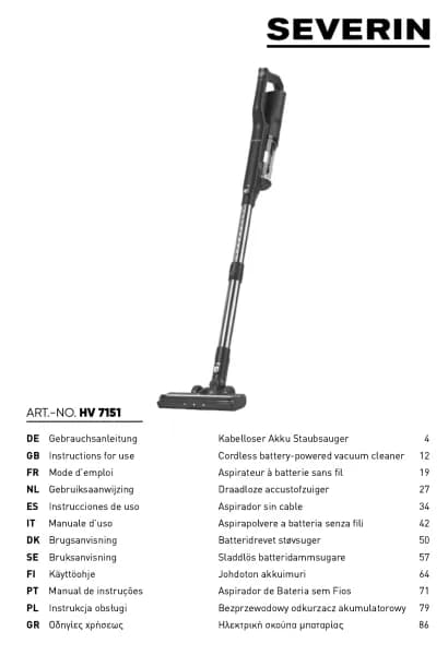 Severin HV 7151