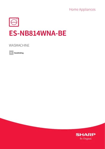 Sharp ES-NB814WNA-BE