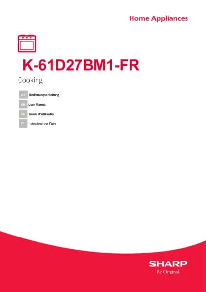 Sharp K-61D27BM1-FR