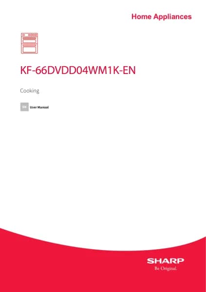 Sharp KF-66DVDD04WM1K-EN