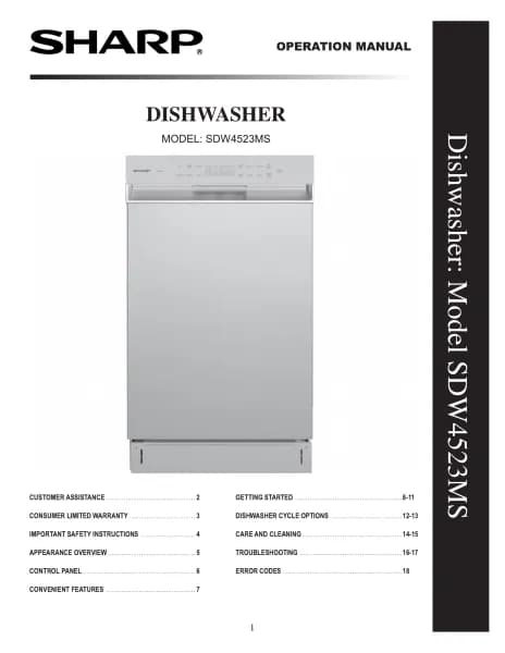 Sharp SDW4523MS