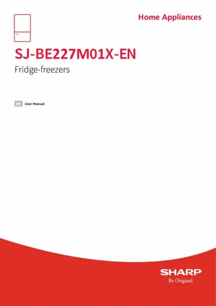 Sharp SJ-BE227M01X-EN