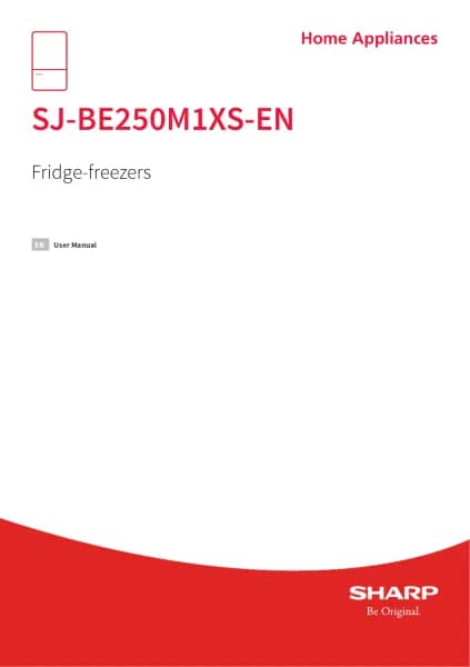 Sharp SJ-BE250M1XS-EN