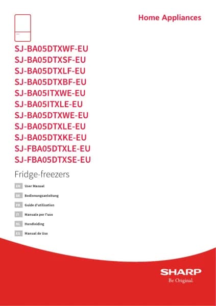 Sharp SJ-FBA05DTXLE-EU
