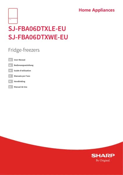 Sharp SJ-FBA06DTXLE-EU