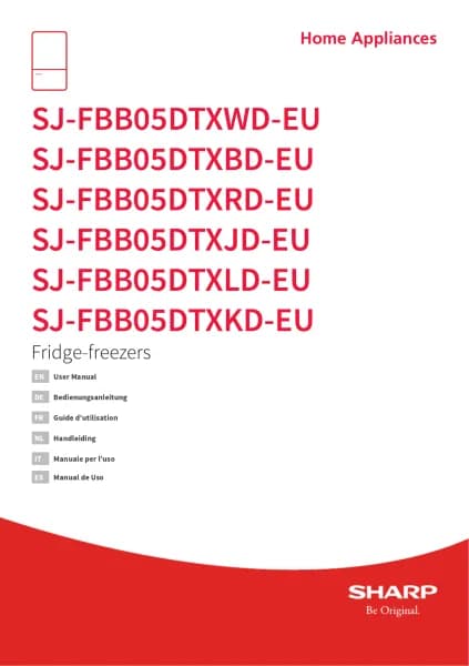 Sharp SJ-FBB05DTXKD-EU