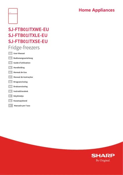 Sharp SJ-FTB01ITXLE-EU