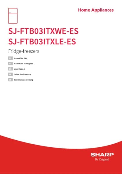 Sharp SJ-FTB03ITXLE-ES